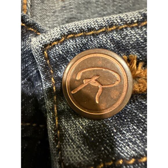 Rider's Jeans Women's Size 14 Long Bootcut Stretch Mid Rise Denim - Picture 8 of 13